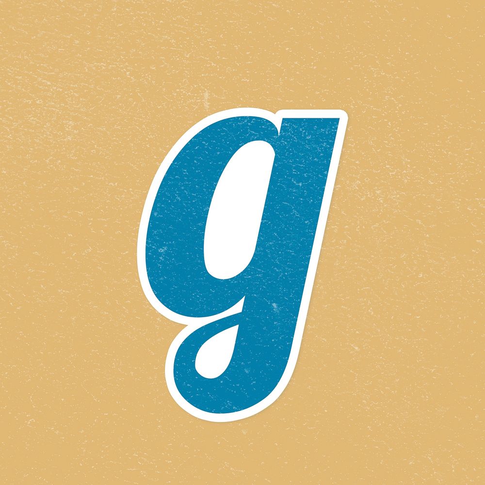 Letter G psd alphabet lettering | Premium PSD - rawpixel