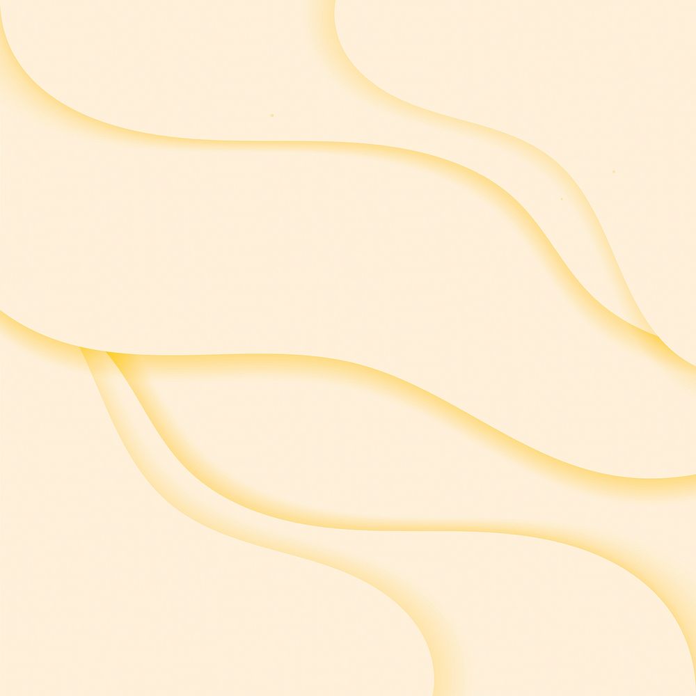 Wavy texture yellow background design space