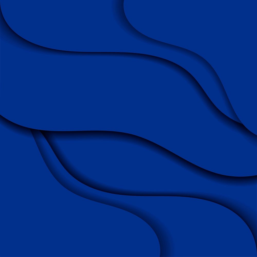 Blue background wavy pattern design space