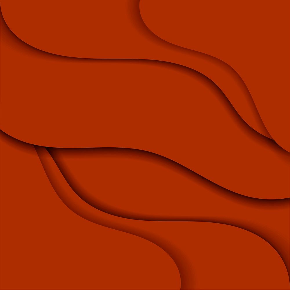 Vector abstract wavy patterned red background