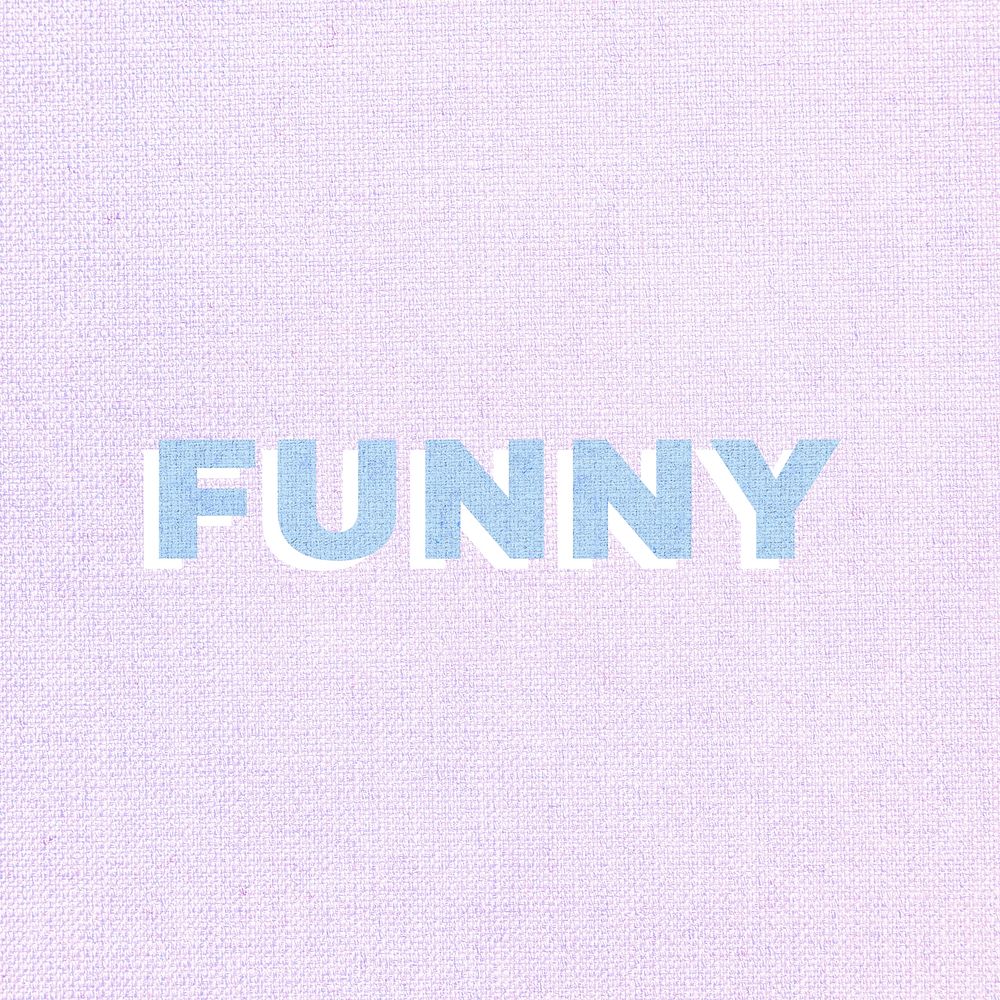 Funny lettering pastel shadow font