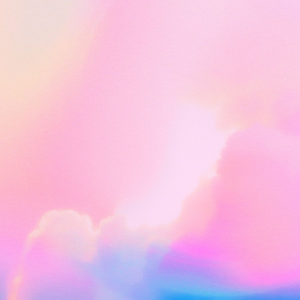 Cloudy colorful pastel image background