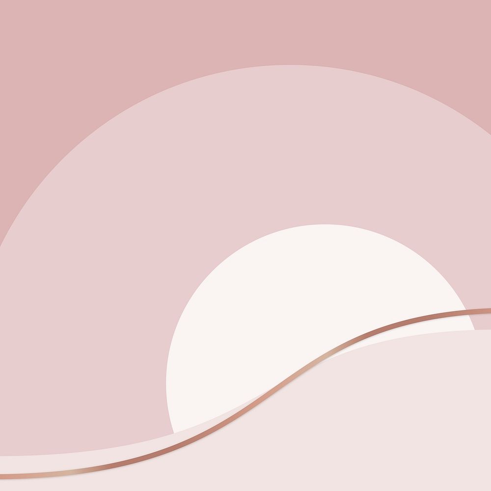 Pink gold wave background aesthetic