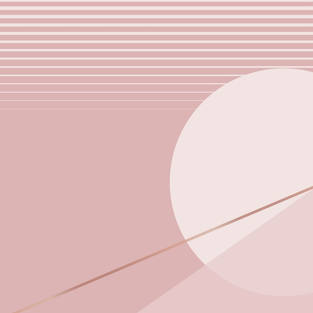 Nude pink moon background in minimal style