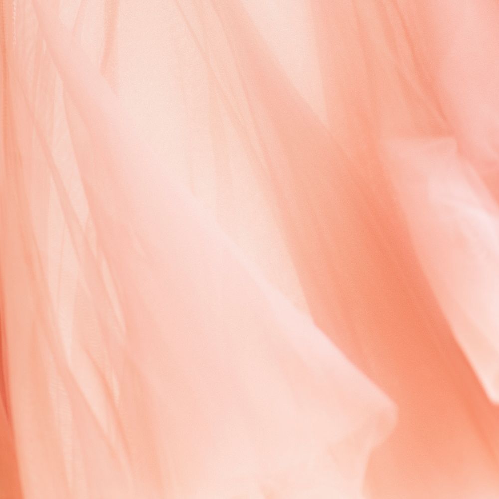 Fabric texture background in peach for social media post