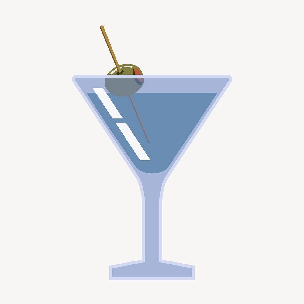 Margarita cocktail clipart, illustration vector. Free public domain CC0 image.