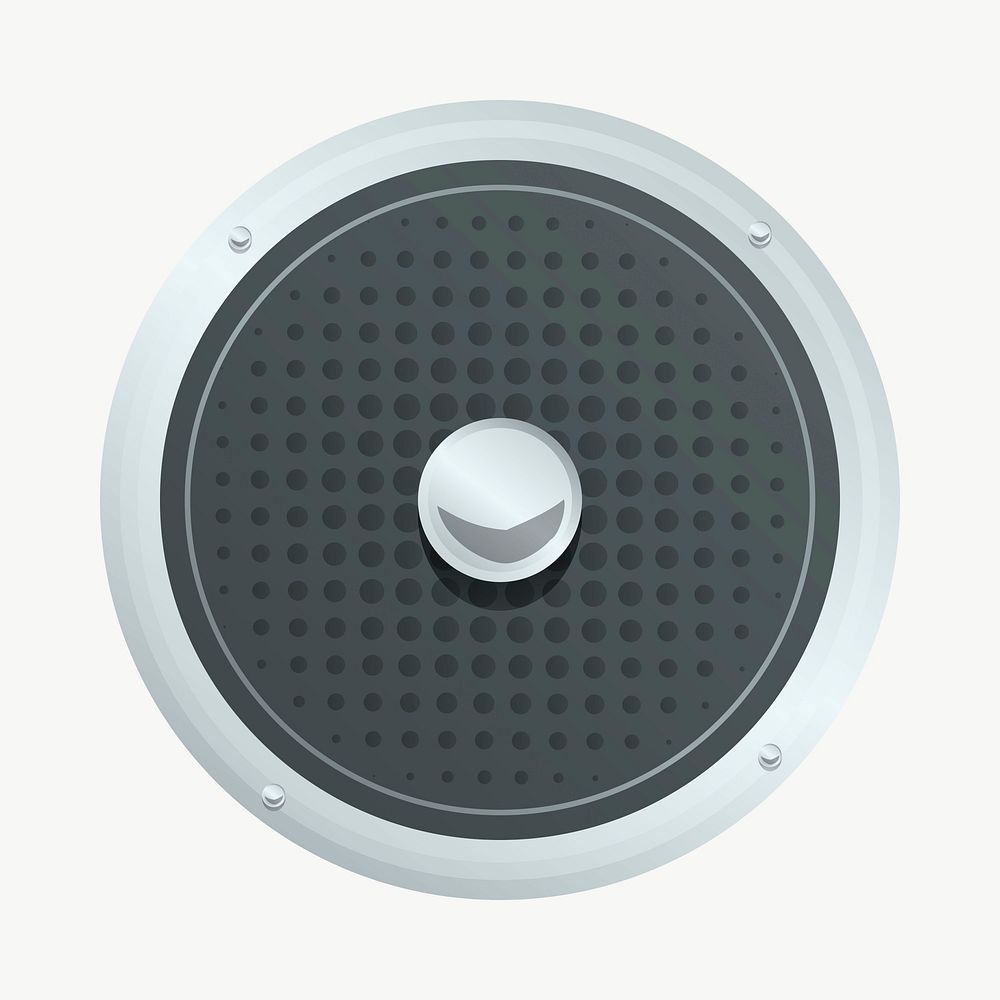 Speaker clipart, illustration vector. Free public domain CC0 image.