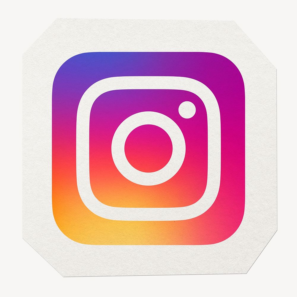 Instagram social media icon. 15 JUNE 2022 - BANGKOK, THAILAND