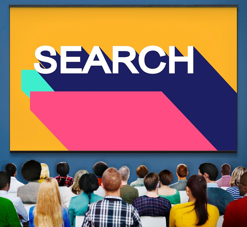 Search Engine Optimisation Finding SEO Seeking Concept