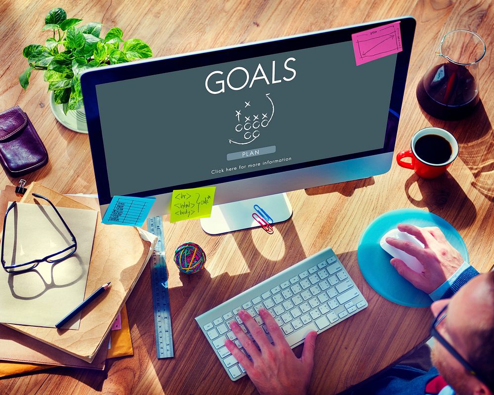 Goals Aim Aspiration Believe Inspiration Target Concept