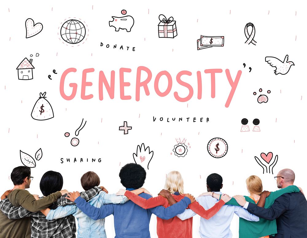 Generosity Donations Charity Foundation Support Concept