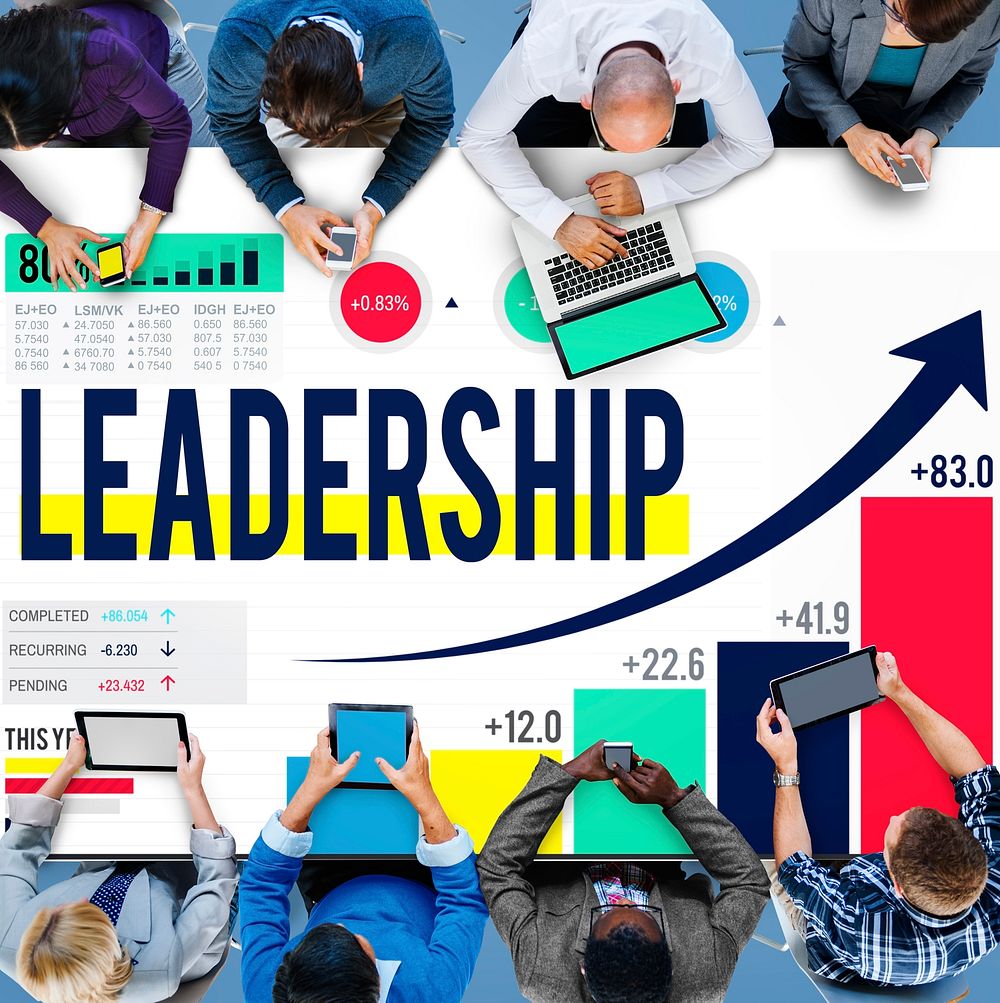 Leadership Learder Lead Management Coach Concept