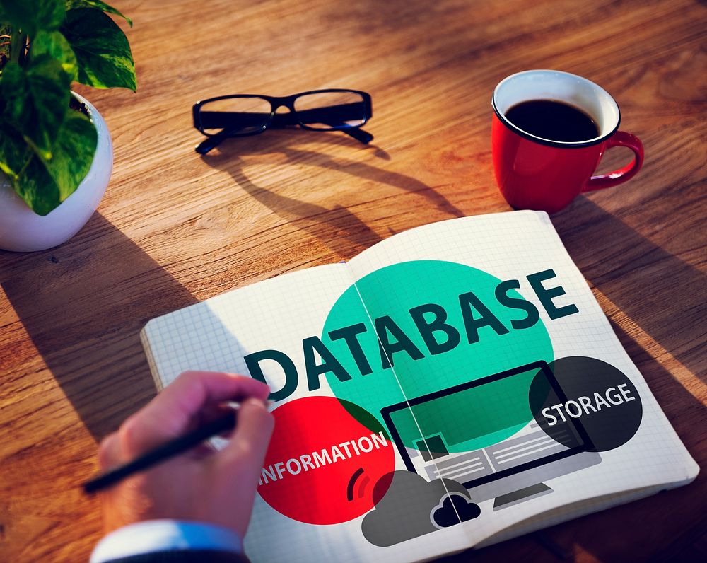 Database Online Storage Technology Concept