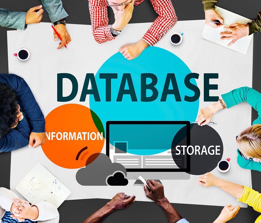 Database Online Storage Technology Concept