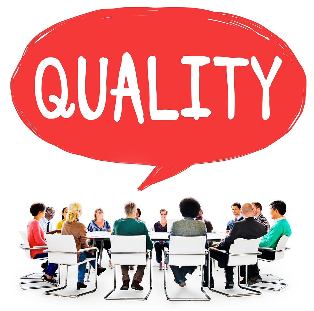 Quality Guarantee Grade Excellence Level Concept
