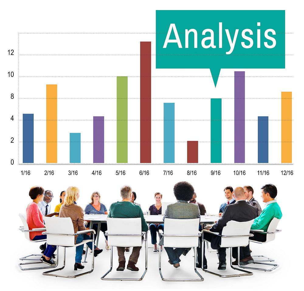 Analysis Analytics Graph Growth Statistics Concept
