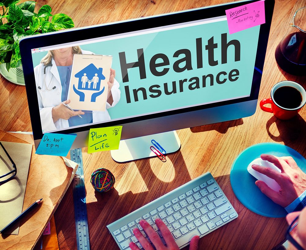 Health Insurance Safety Healthcare Protection Office Working Concept