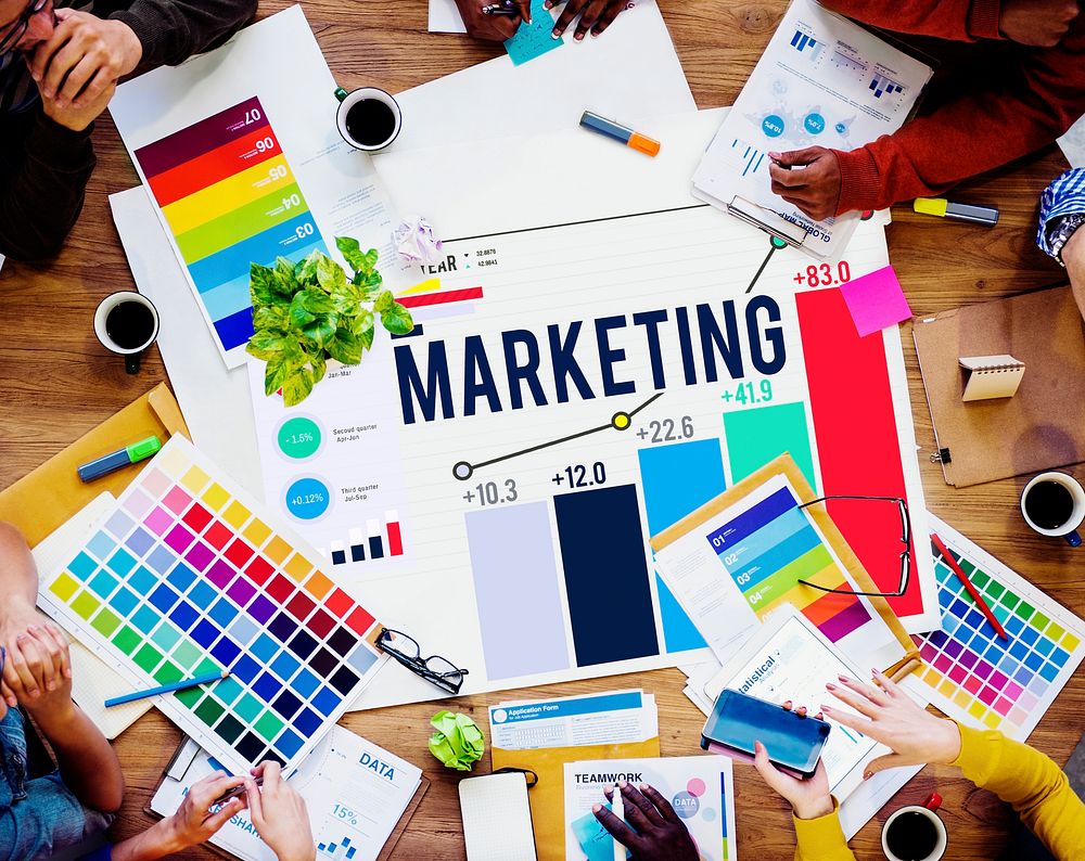 Marketing Branding Commercial Advertisement Plan Concept