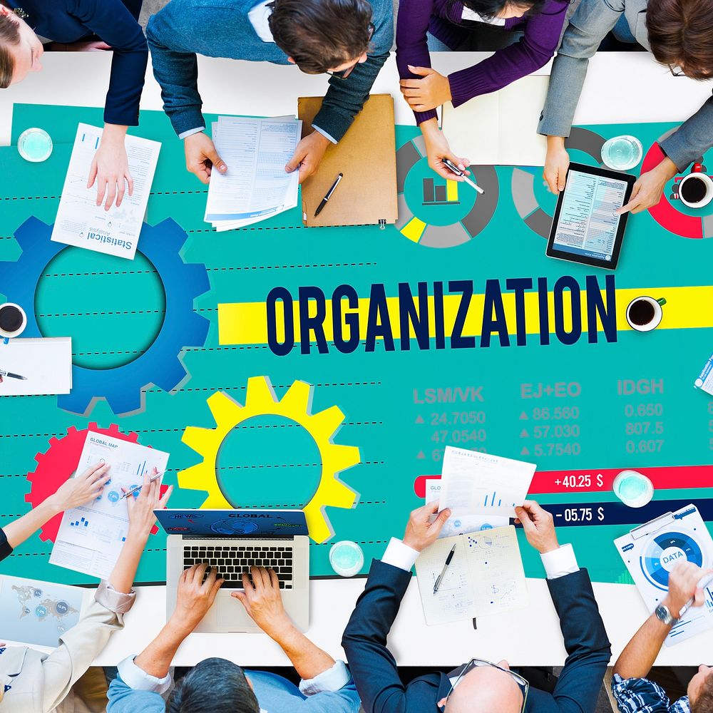Organization Business Management Productivity Concept