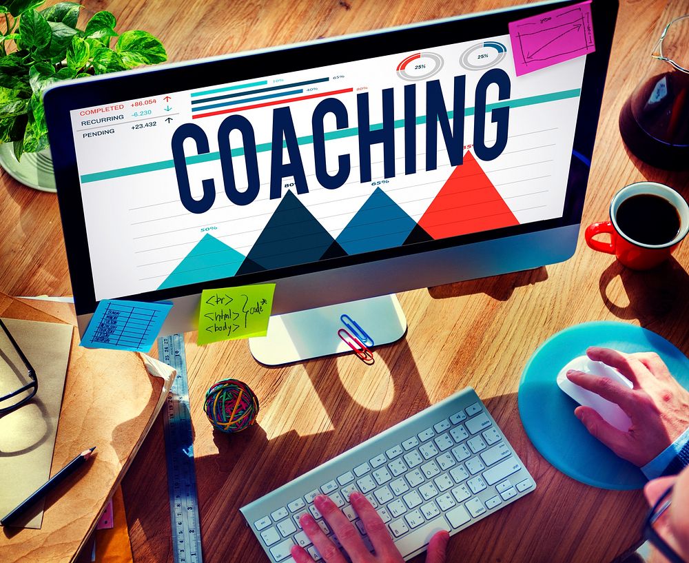 Coaching Mentoring Training Skills Expertise Concept