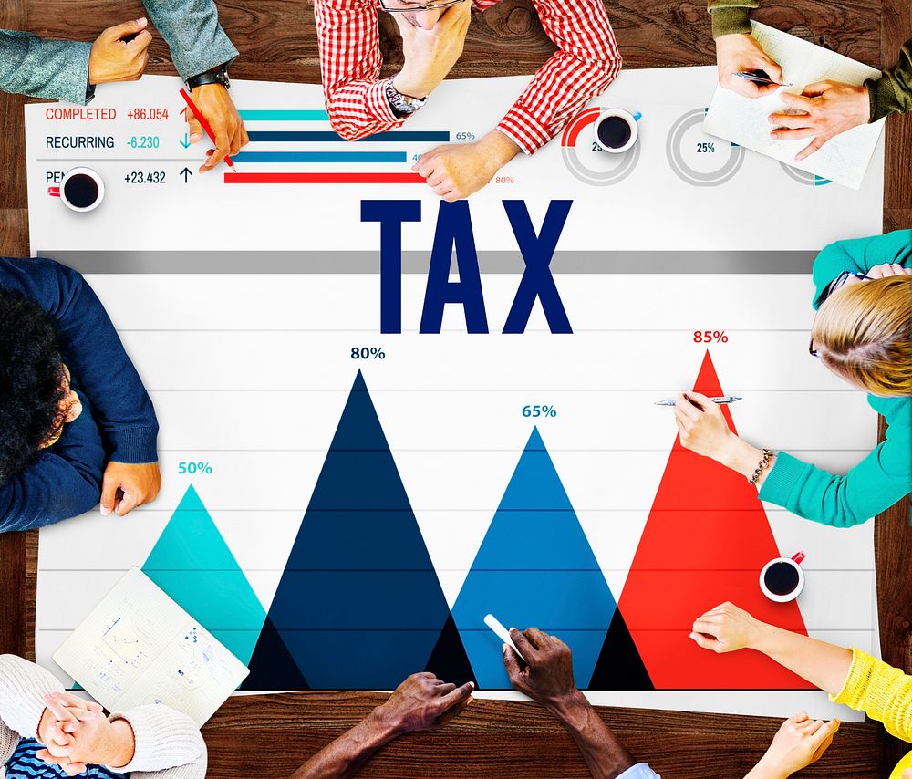 Tax Taxation Economy Accounting Finance Legal Concept