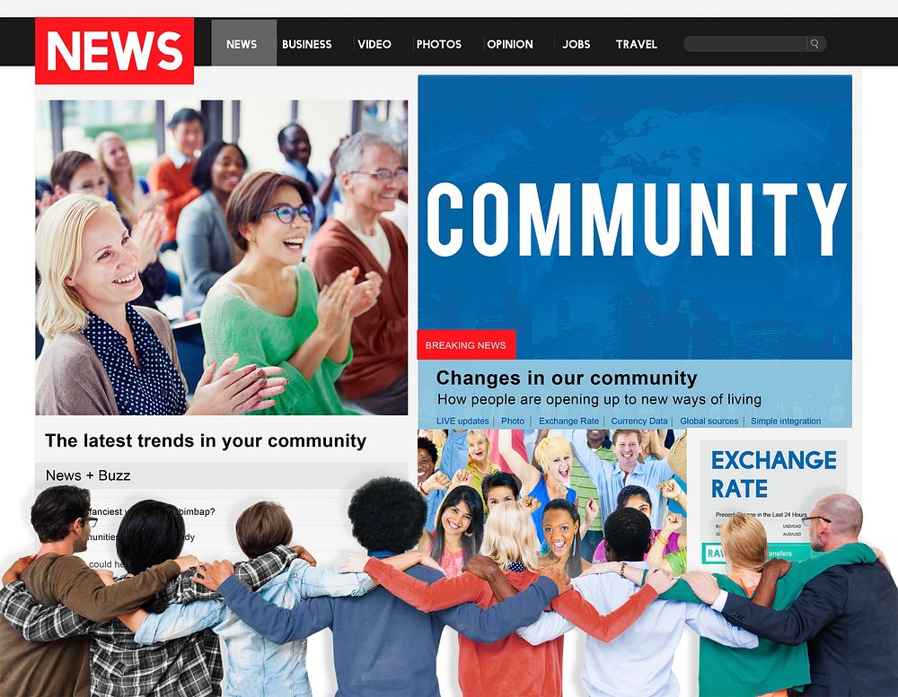 Community Diversity Society People Group Concept