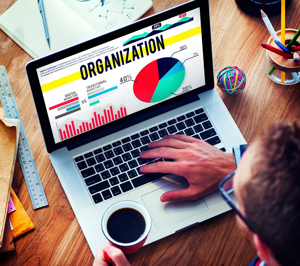 Organization Company Business Group Management Concept