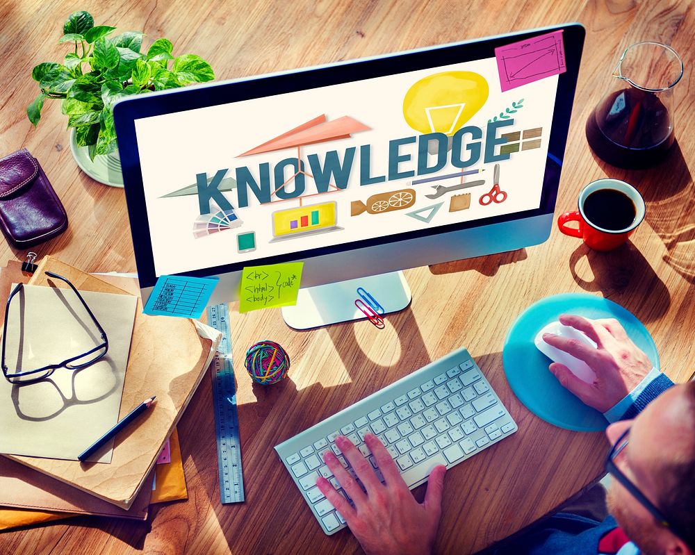 Knowledge School Course Degree Graphics Concept