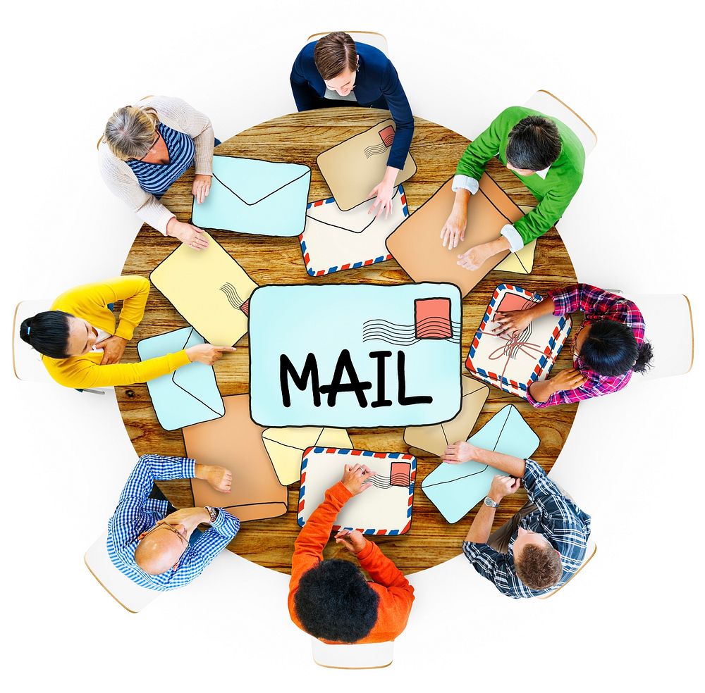 Air Mail Email Post Information Correspondance People Concept
