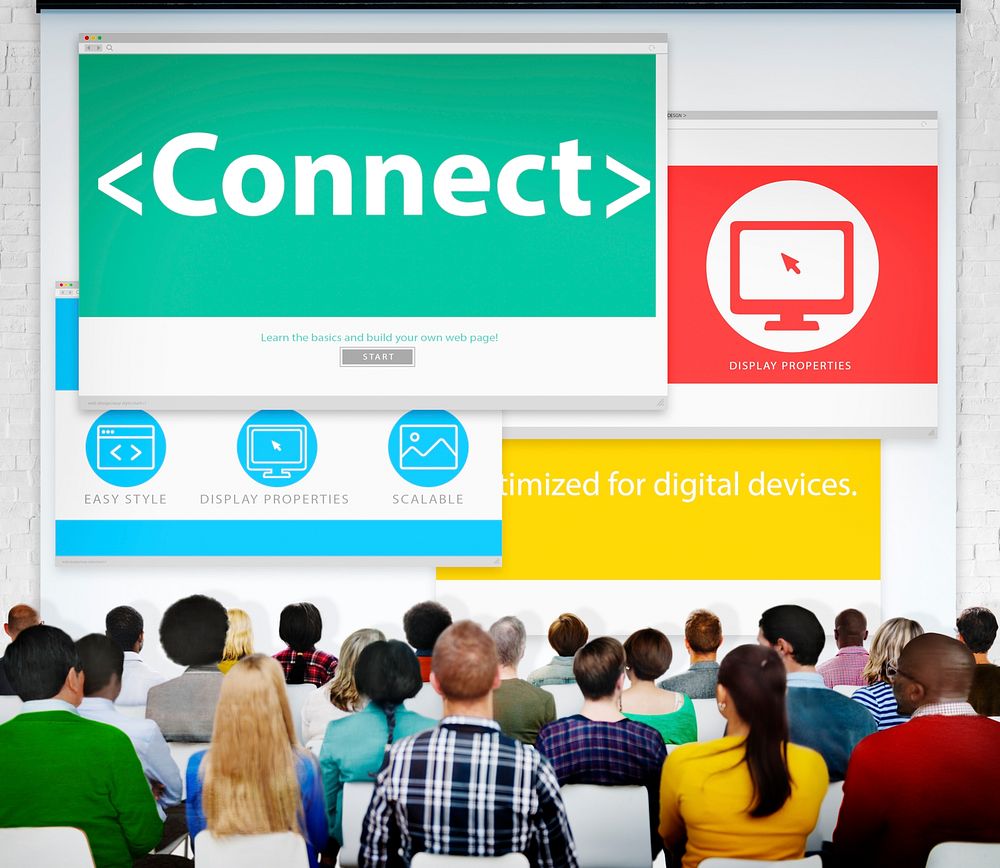 Connect Internet World Wide Web Seminar Learning Concept