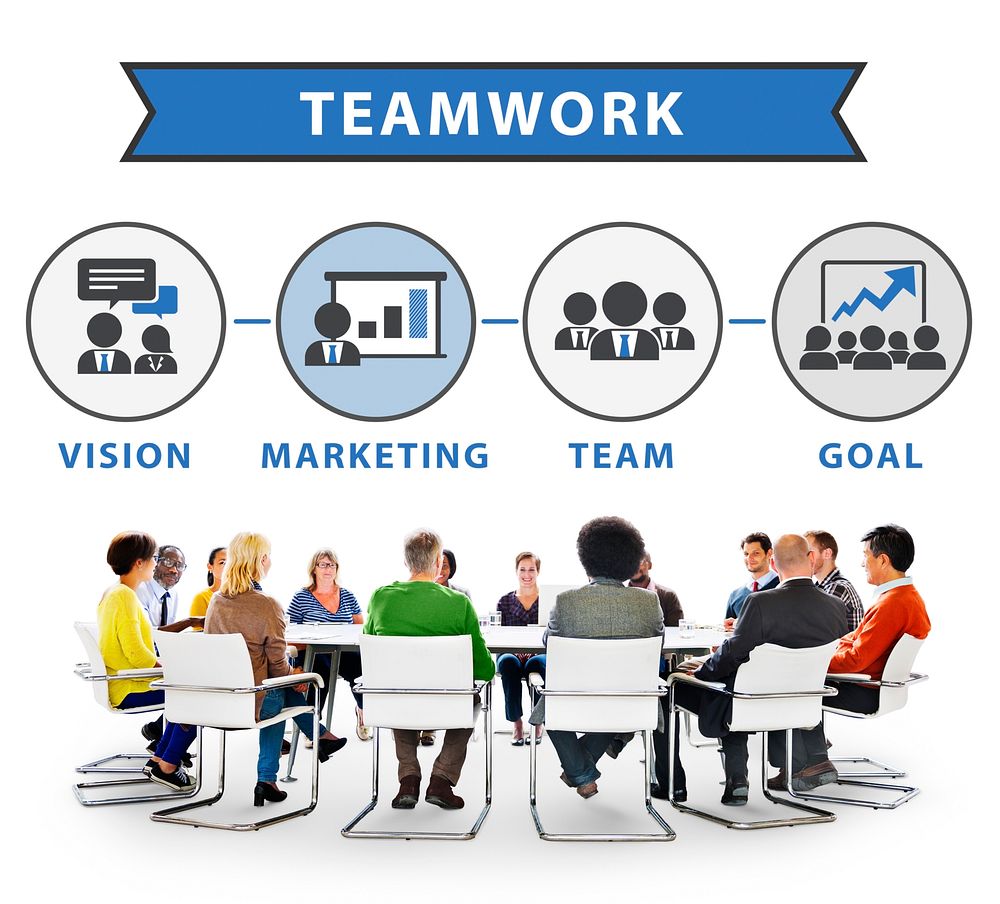 People Corporate Meeting Connection Teamwork Concept