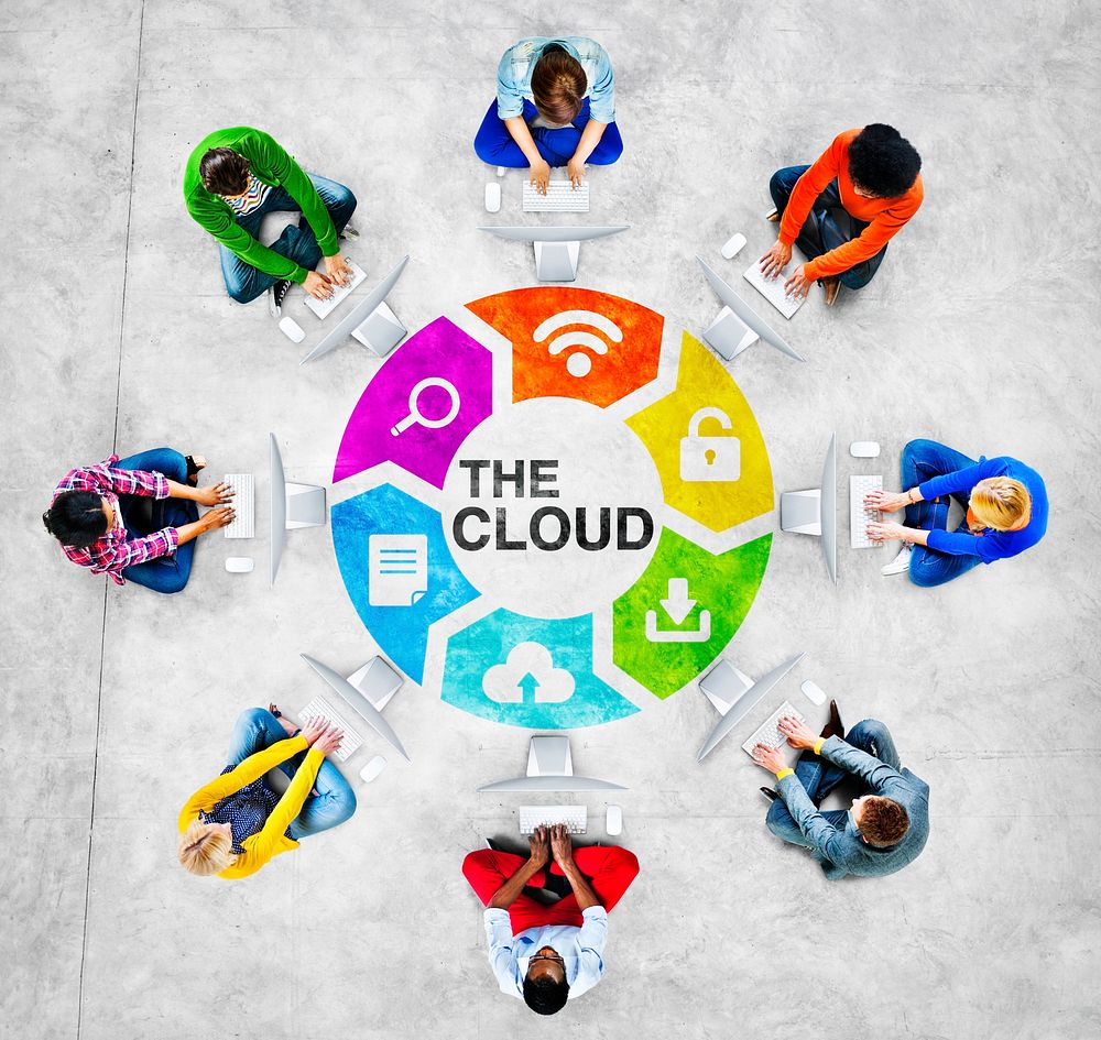 People Social Networking and the Cloud Concept