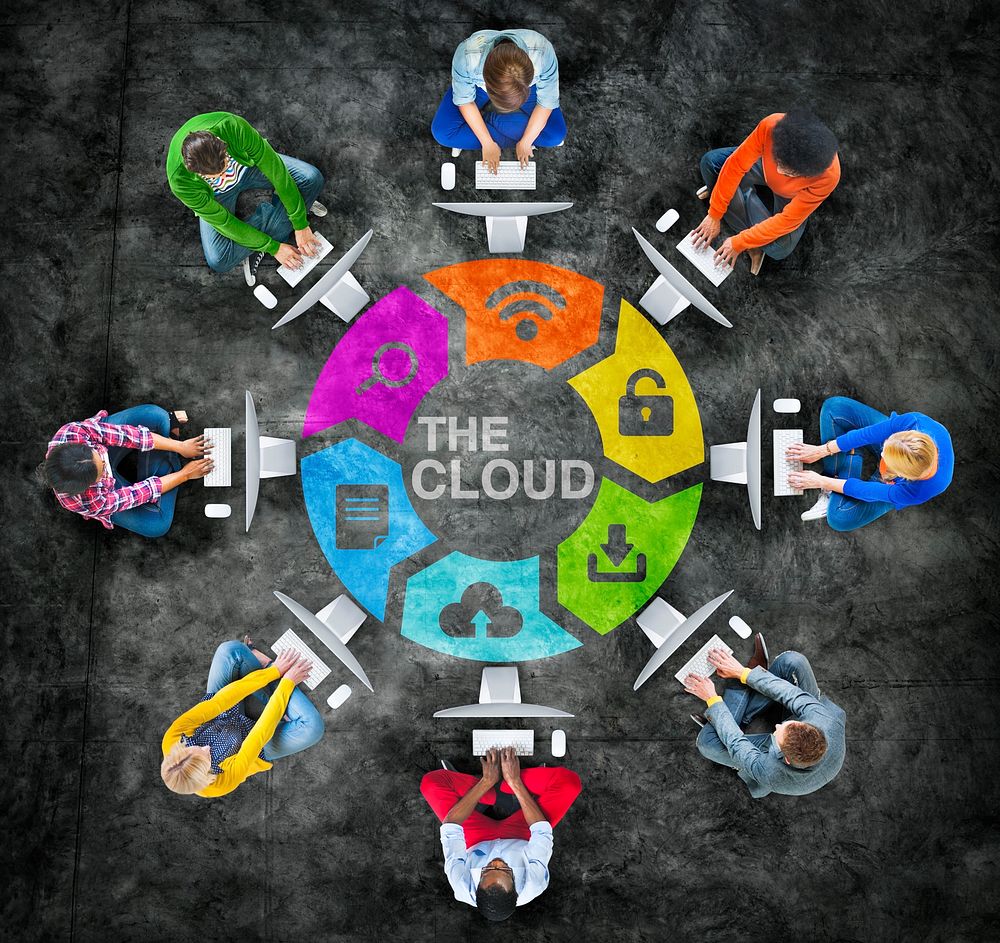 People Social Networking and The Cloud Concept