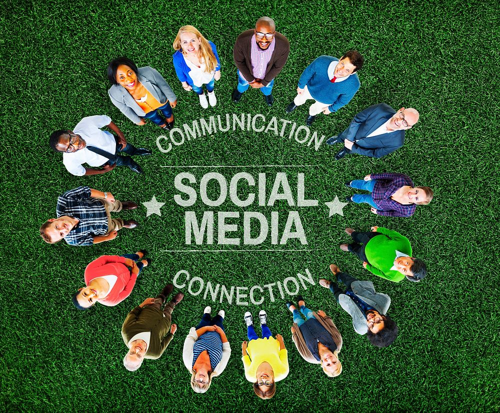 Social Media Communication Connection Networking Concept