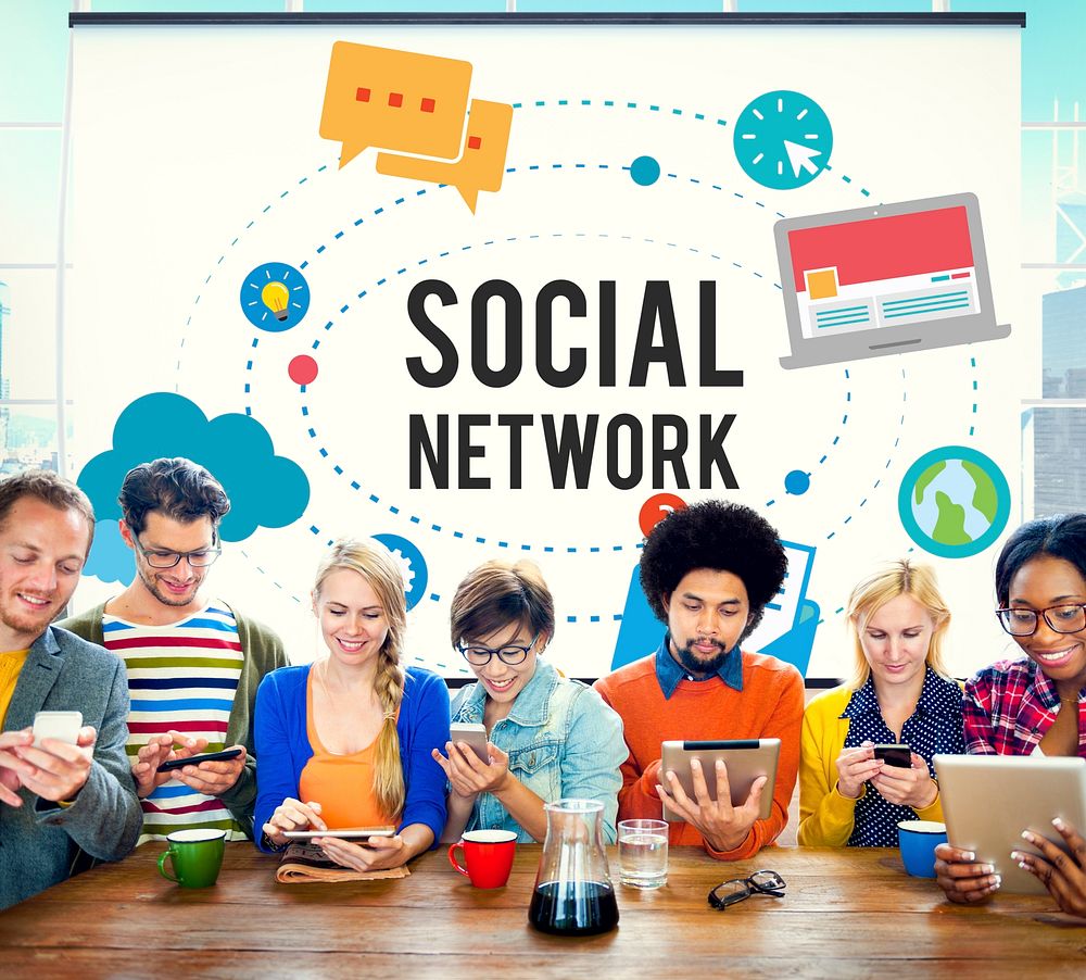 Social Media Network Online Internet Concept