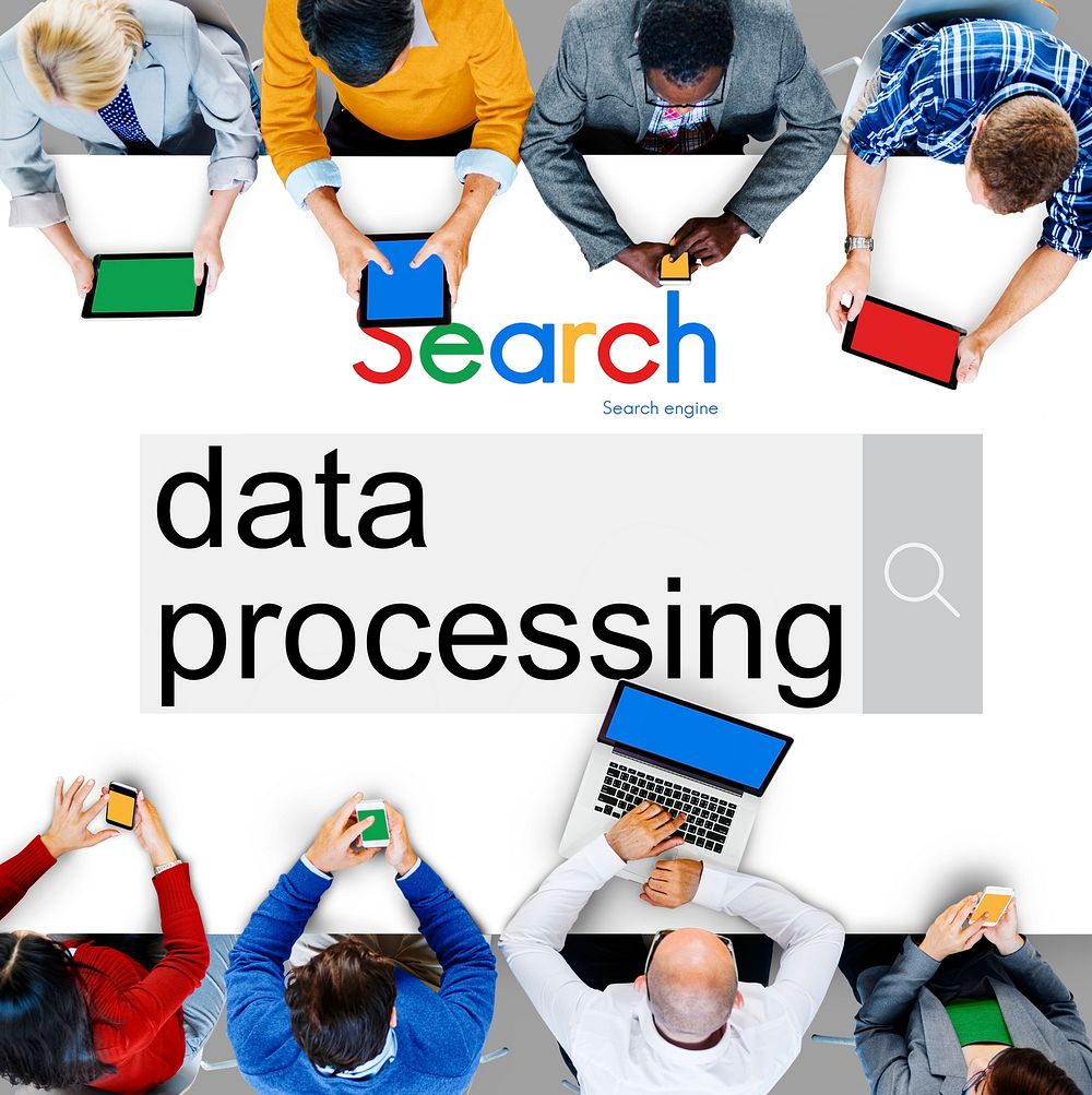 Data Processing Classify Protecting Information Concept