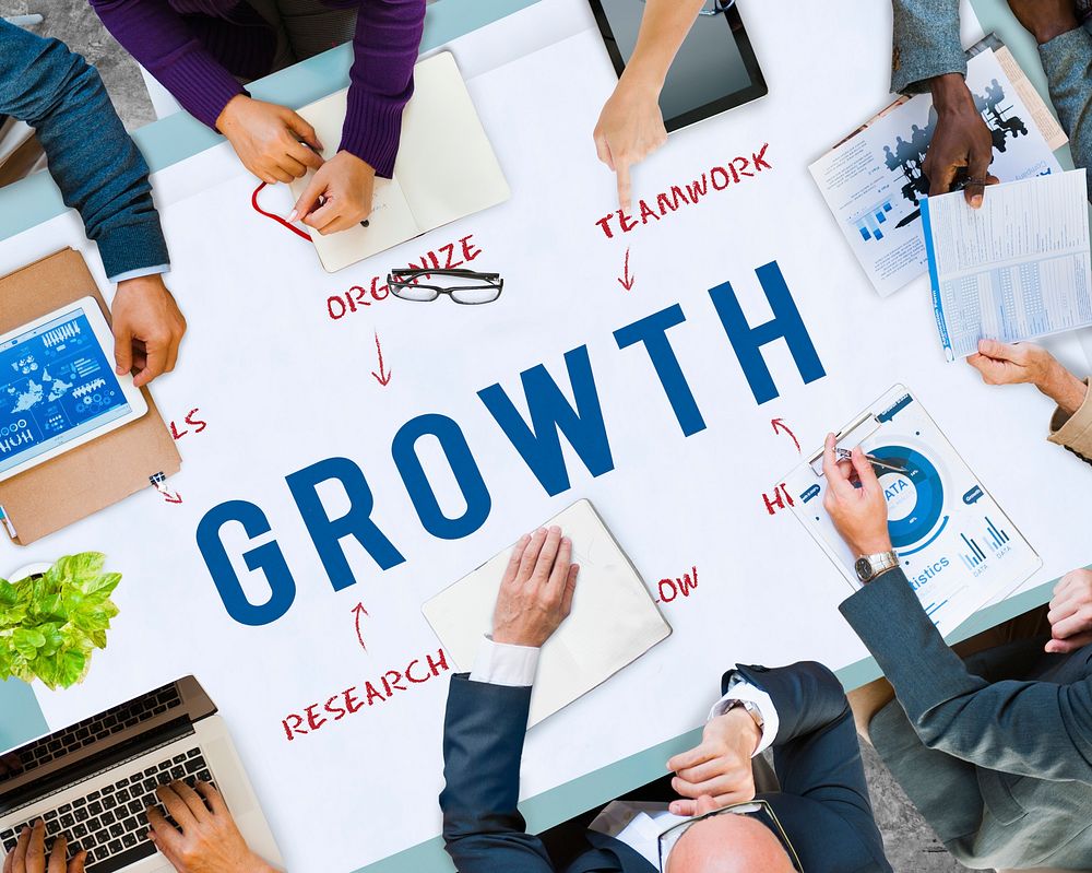 Growth Business Company Strategy Marketing Concept