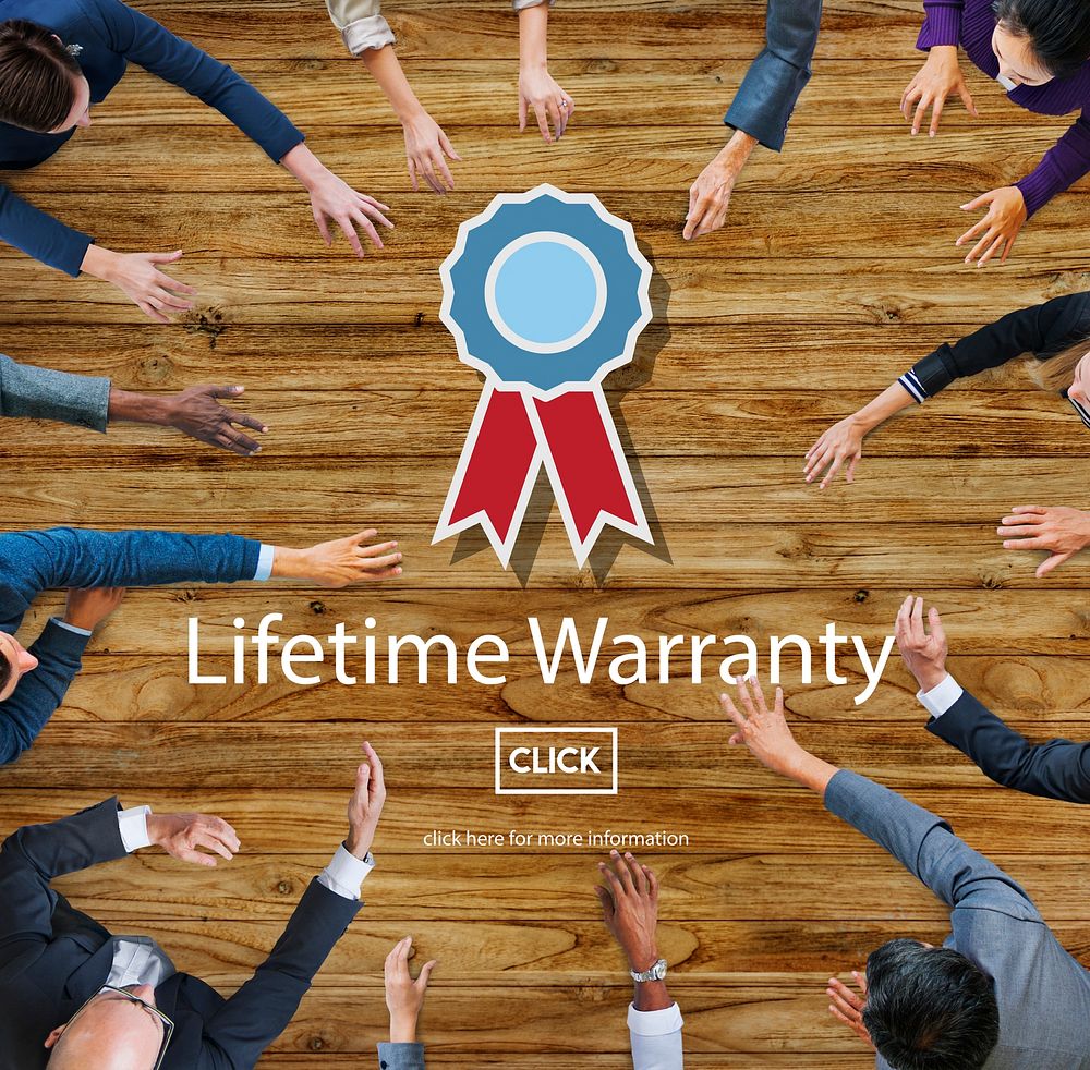 Lifetime Warranty Guarantee Assurance Quality Service Concept