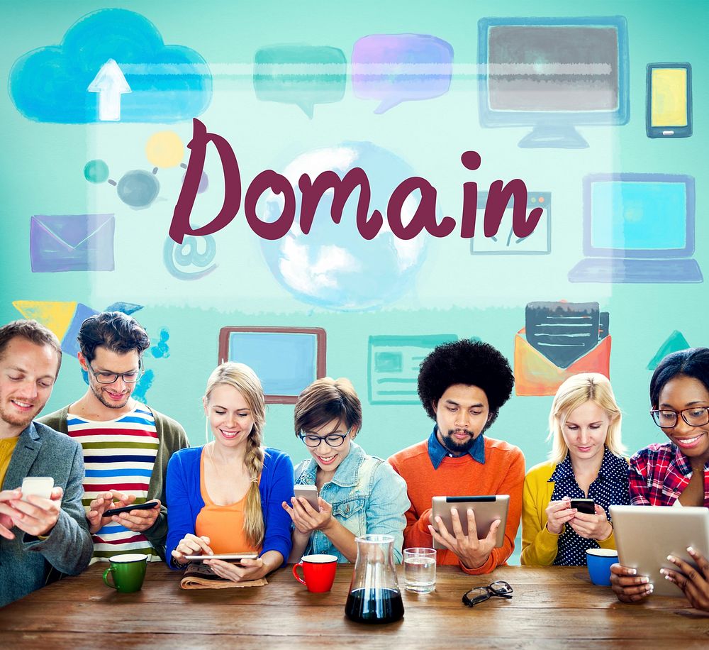 Domain Name Internet Online Network Connection Concept
