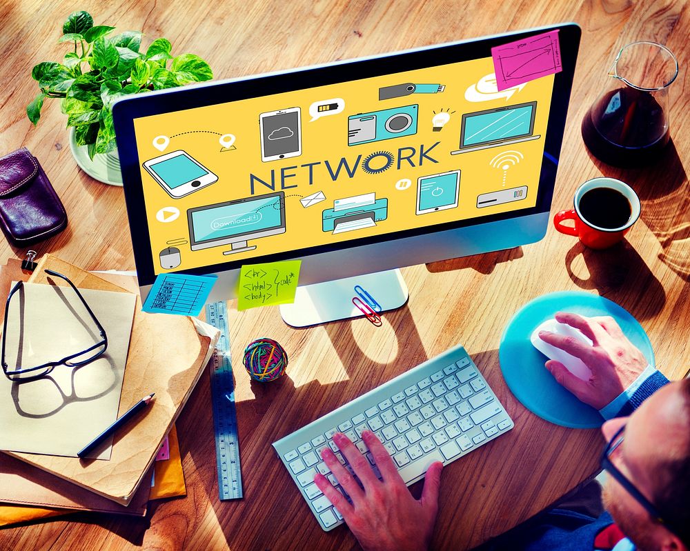 Network Networking Internet Scial Media Concept