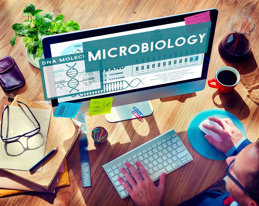 MicroBiology Bacteria Disease Illness Laboratory Concept