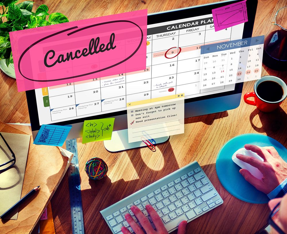 Cancelled Appointment Planner Ignore Concept