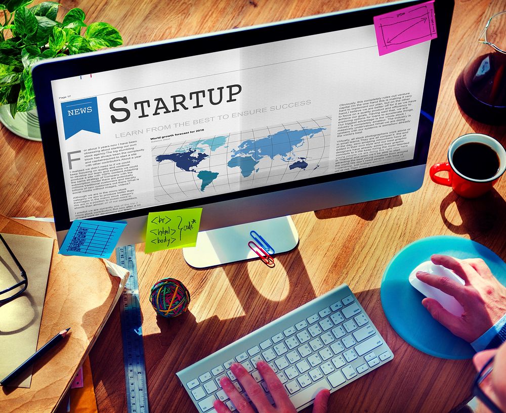 Start-up Business Enterprise Laounch Opportunity Concept