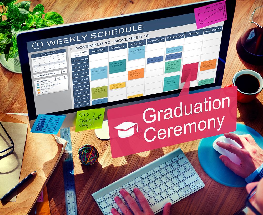 Graduation Ceremony Academic Celebration Concept