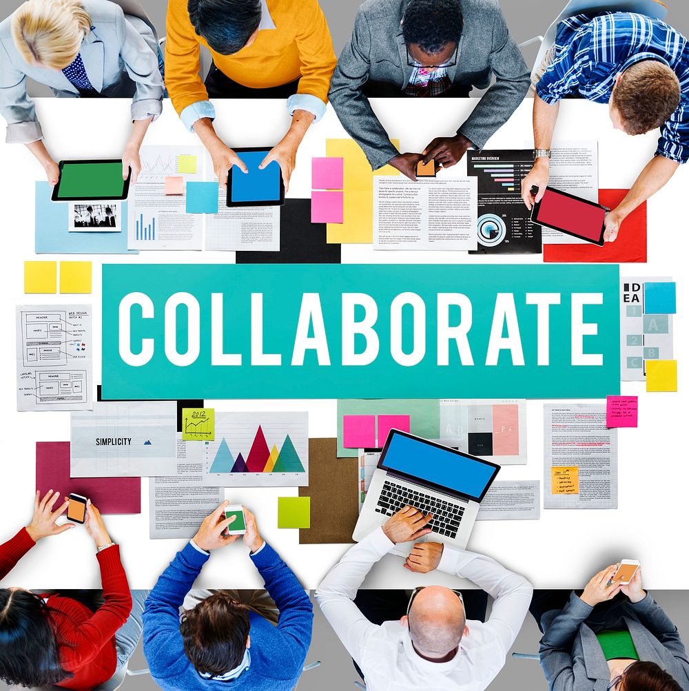 Collaborate Agreement Cooperation Partners Concept