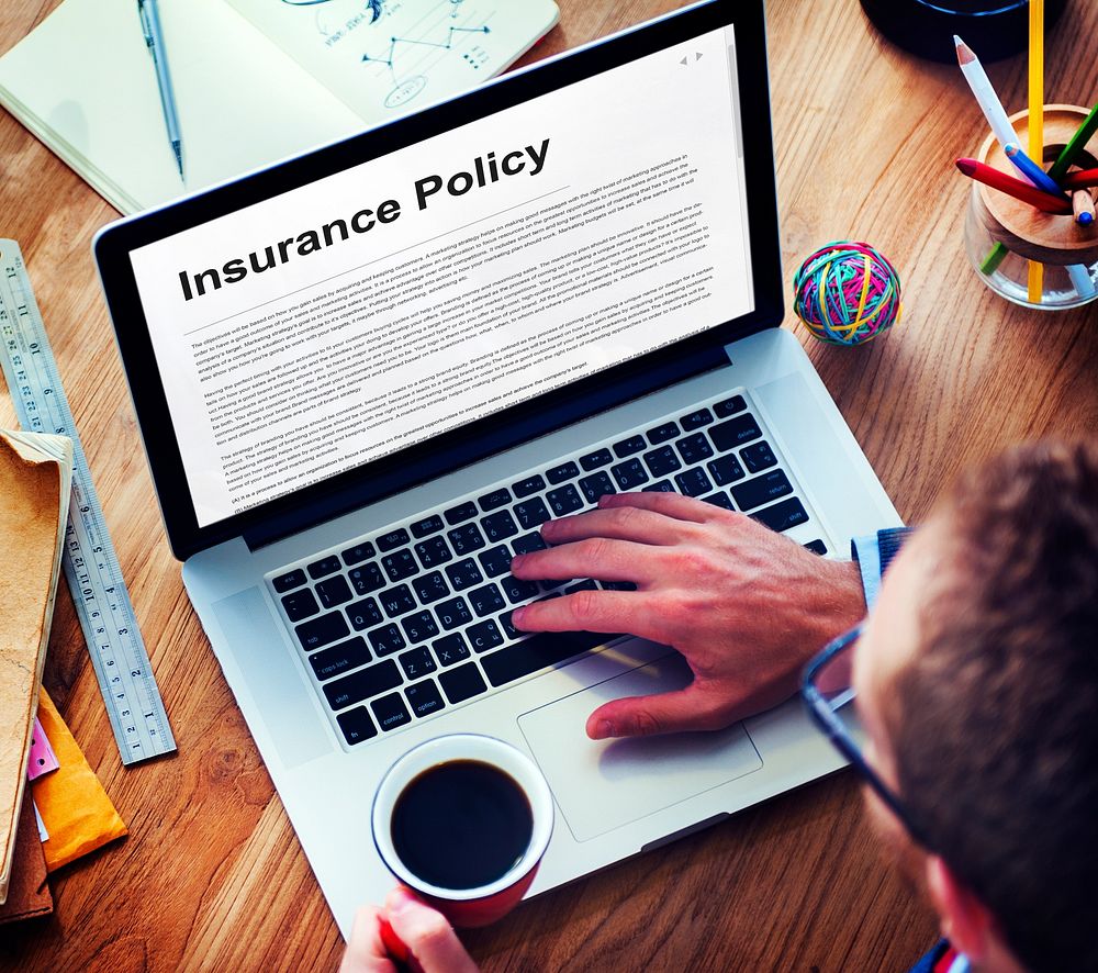 Insurance Policy Agreement Terms Document Concept