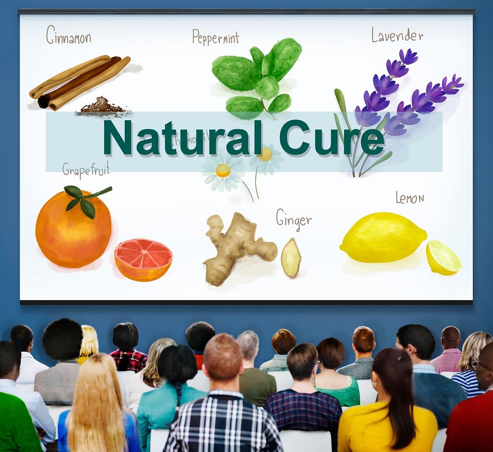 Medicinal Plants Natural Cure Herb Herbalism Concept
