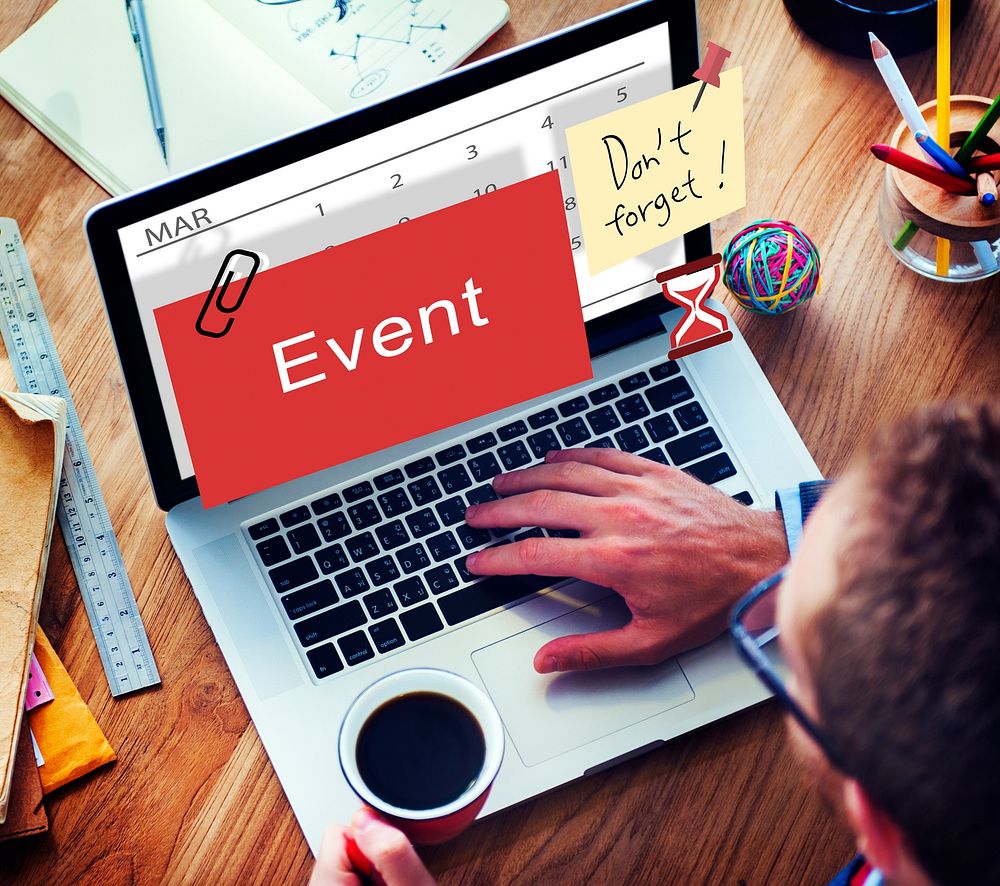 Event Schedule Occasion Planner Reminder Concept