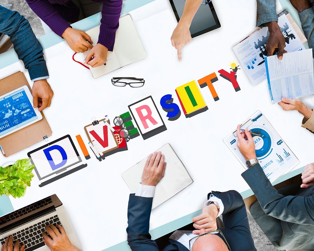 Diversity Different Ethnicity Race Global Concept