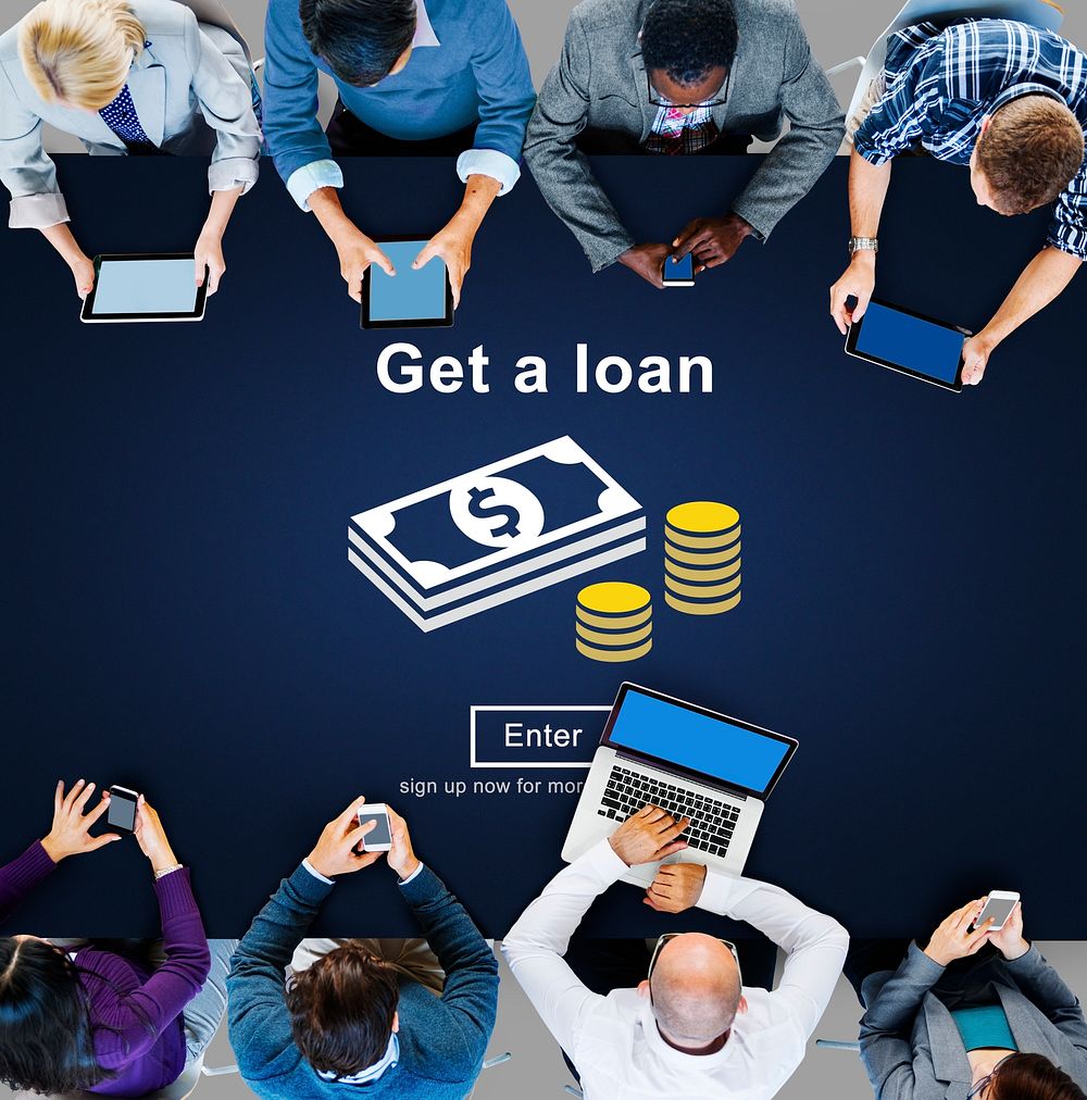 Loan Borrowing Budget Capital Credit Accounting Concept